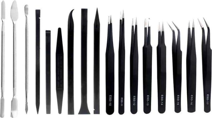 Let op type!! JIAFA JF-8169 17 in 1 Multi-functional Repair Tool Set with Bag