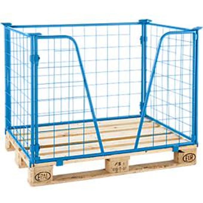 Opzetframe voor pallets type 63, 1200 x 800 x 800