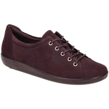 Ecco Soft 2 Sneakers bordeaux Nubuck - Dames - Maat 37