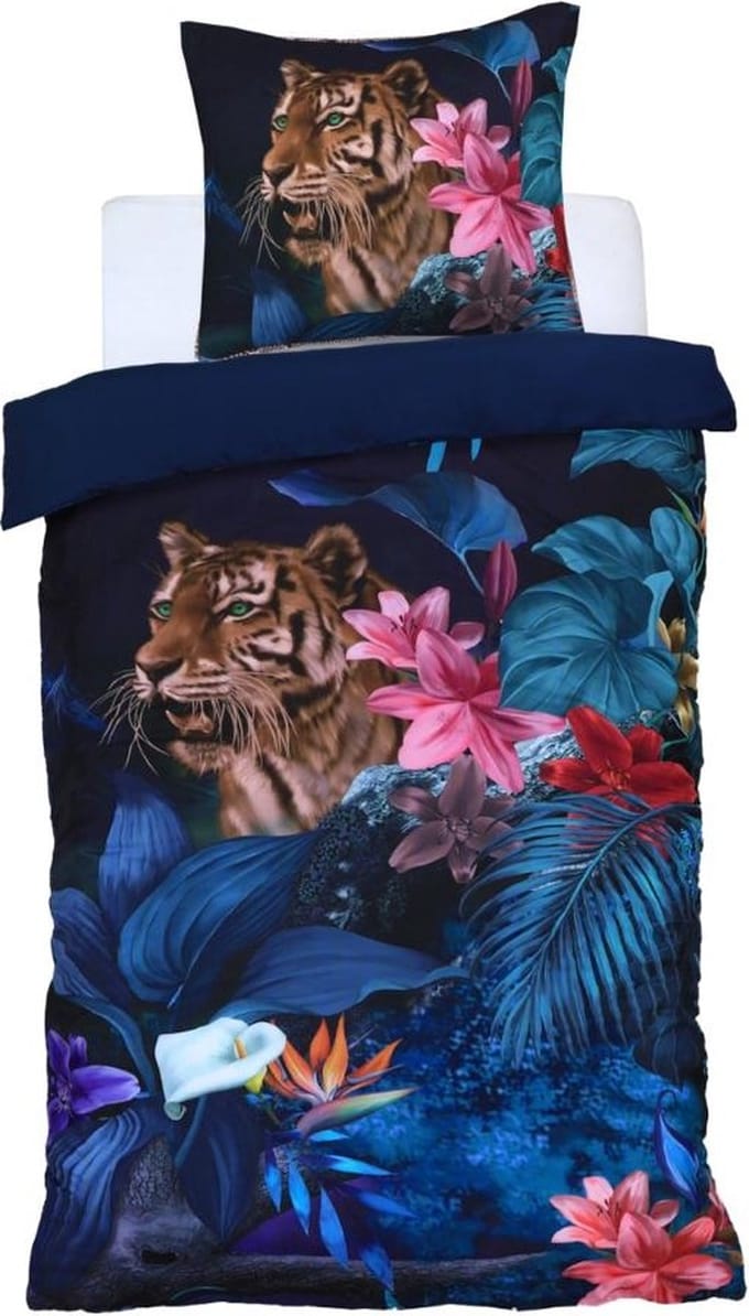 Husch Dekbedovertrek JungleTiger - 140x200/220 - Tijger