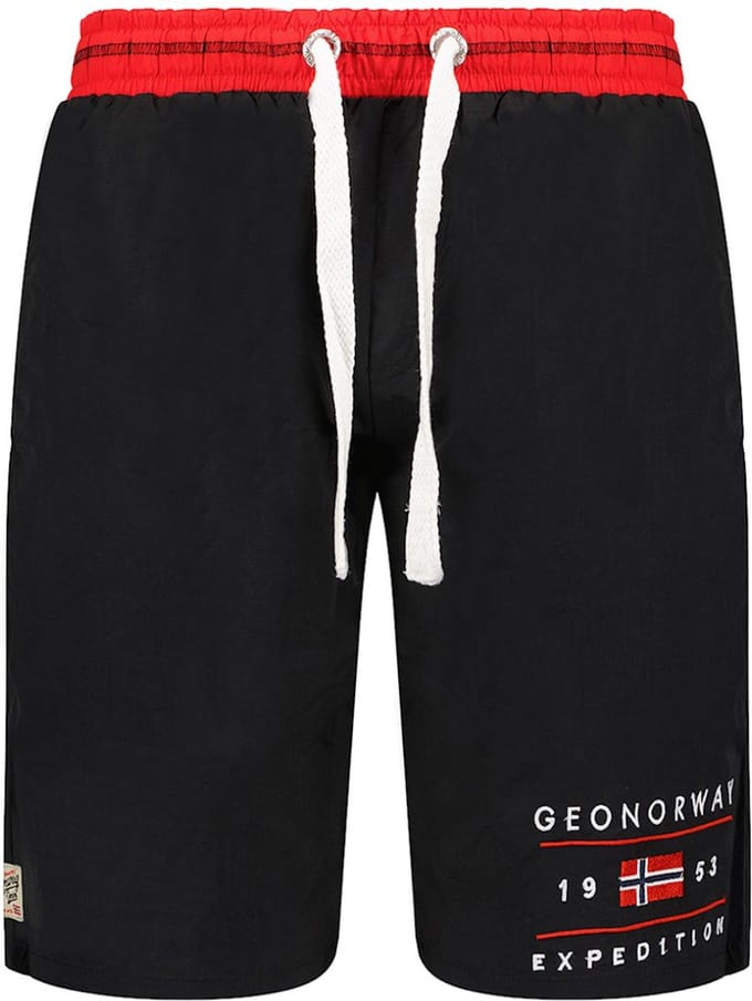 Geographical Norway Zwembroek Qodzola Zwart - S