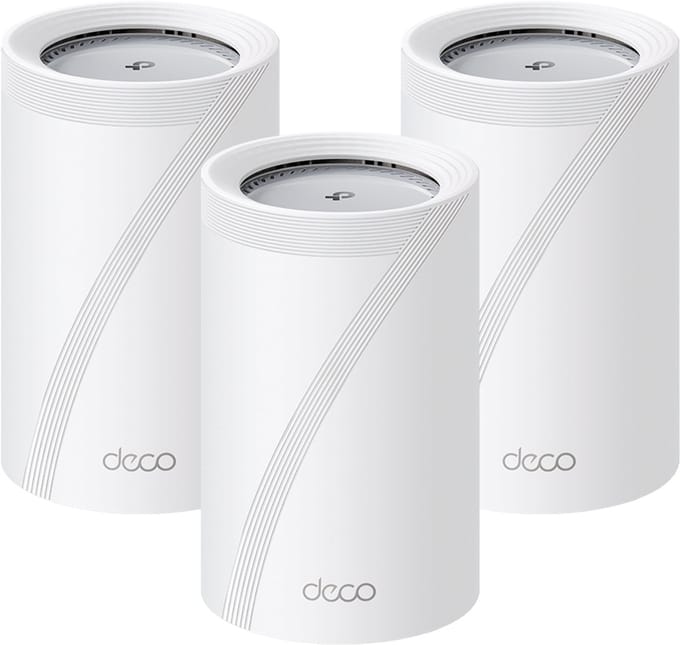 TP-Link Deco BE65 Pro- Mesh Wifi - Wifi Versterker- Wifi7 -9300 Mbps - 5 Gbps - 3 pak