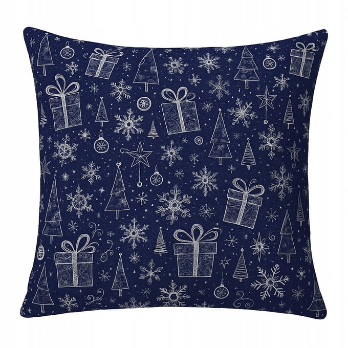 Kerstkussensloop 50x60 cm Katoen - Verschillende patronen