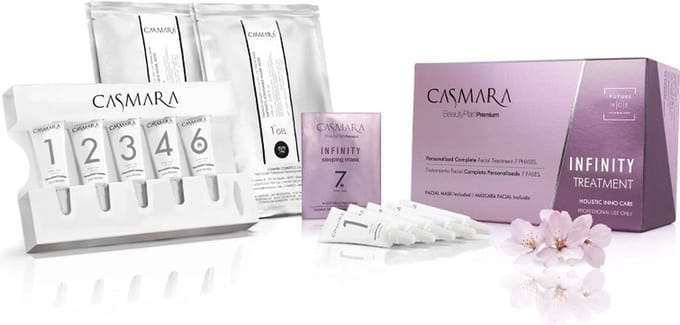 Casmara Infinity Treatment / anti-aging rimpelverminderende gezichtsbehandeling 2 á 7 fasen