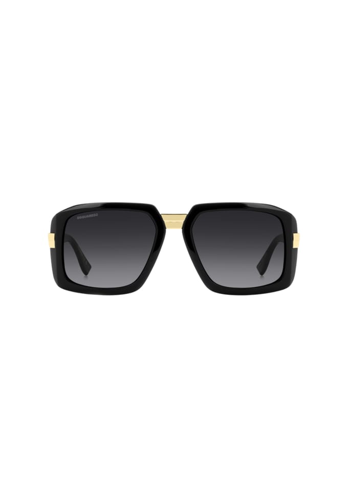 Dsquared2 D2 0178/S BLACK/GREY SHADED 57/19/145 Herrenbrillen Zonnebrillen