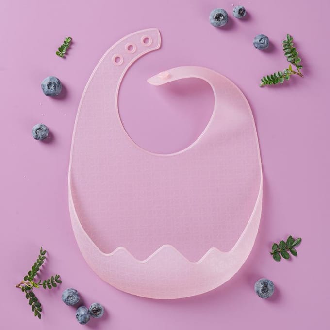 Siliconen Slabber Waterdicht Speeksel Baby Slabbers Voor Baby Baby Accessoires Voeden Zachte Schorten Baby Verstelbare Spuugdoek beige