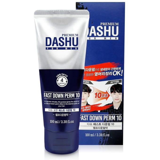[DASHU] Pour Hommes Premium Défrisage Rapide 10 100ml blue
