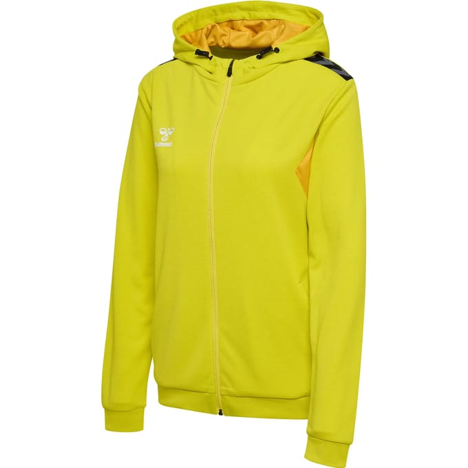 Dames trainingsjack van polyester met rits en capuchon Hummel Authentic