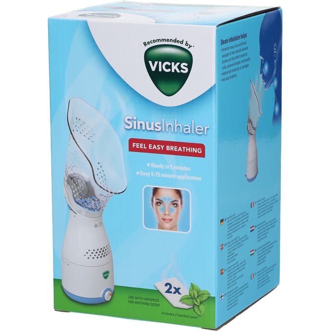 Vicks Sinus Inhaler VH200E4 + 2 mentholpads