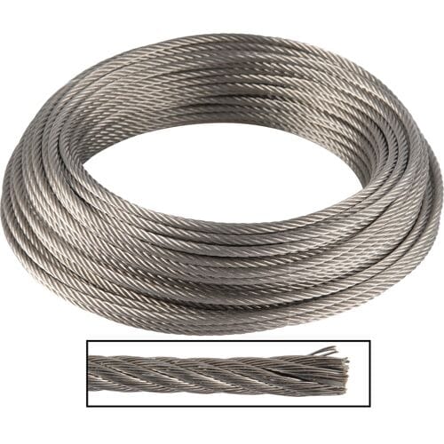 DX staalkabel RVS AISI 316 3mmx25m