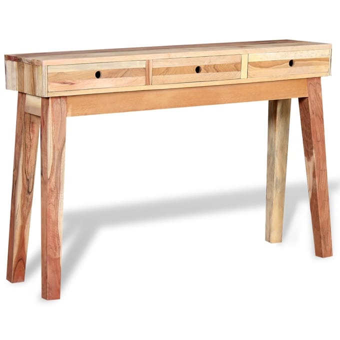 vidaXL Wandtafel massief gerecycled hout
