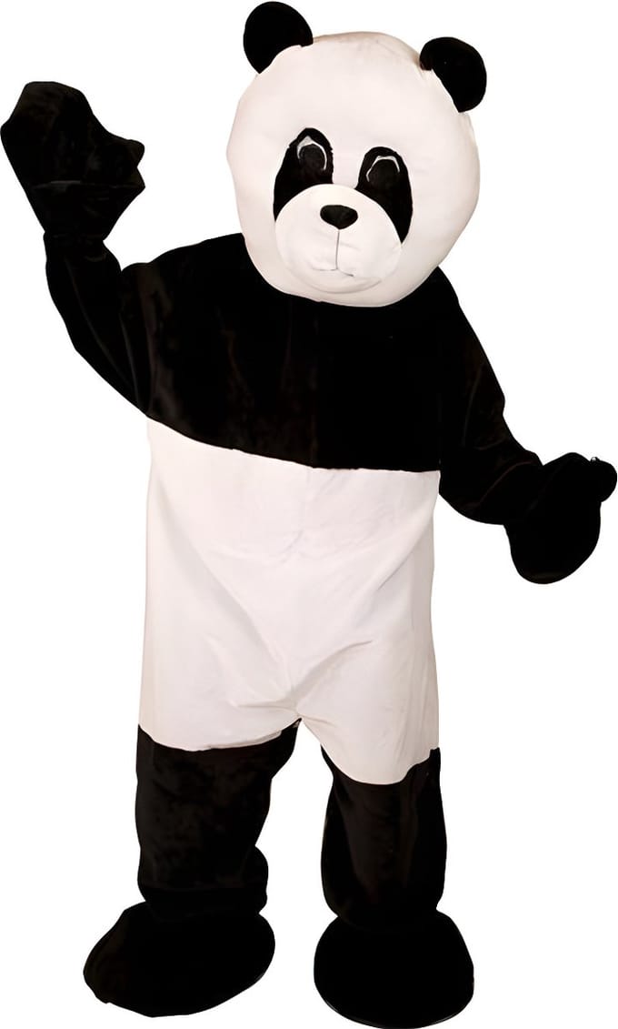 Kostuum Panda big pluche