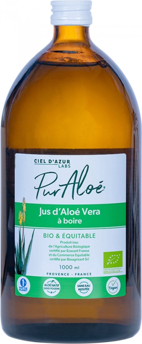 Pur Aloé Biologisch Drinkend Aloë Vera sap 1000 ml