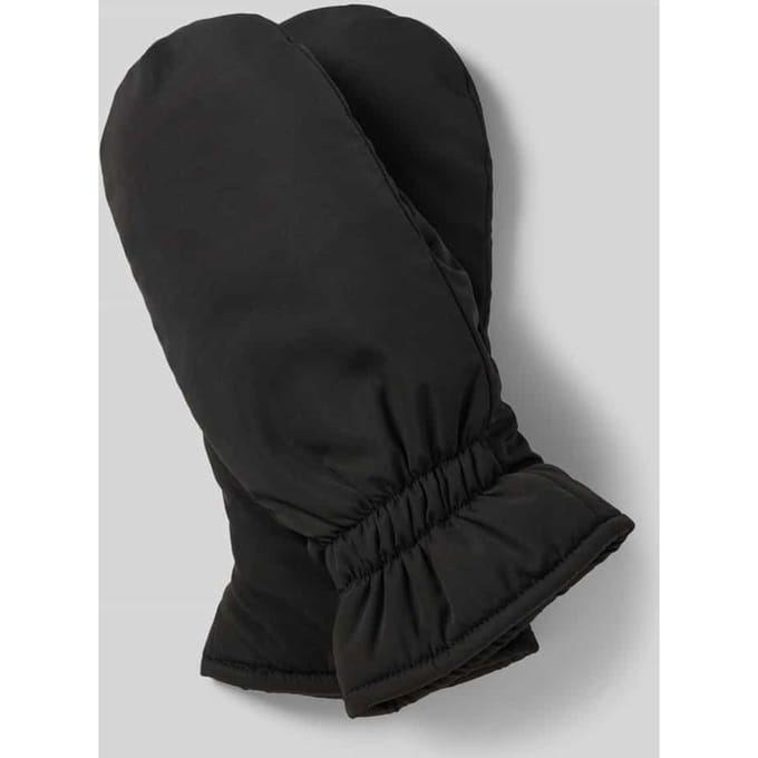 Regular fit wanten met elastische details, model 'Regen'