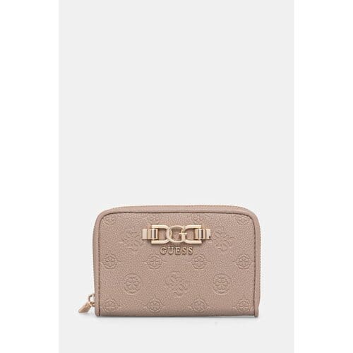 GUESS portemonnee Anise SLG Zip Around Wallet Sage Logo kaki