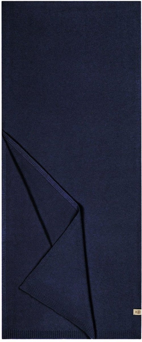 ROECKL Sjaal Wool Mix Essential Scarf Navy Donkerblauw