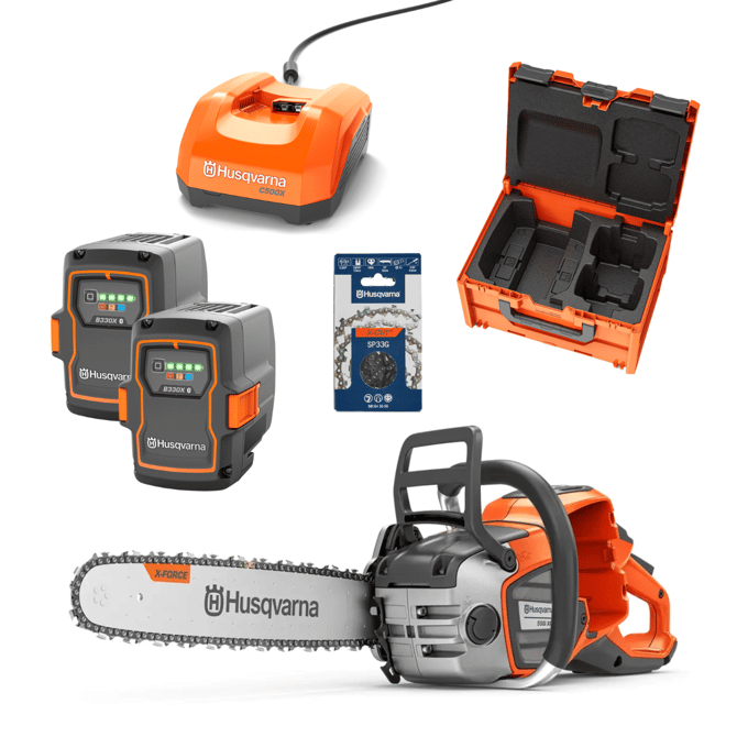 Husqvarna 550ixp accu kettingzaag actie