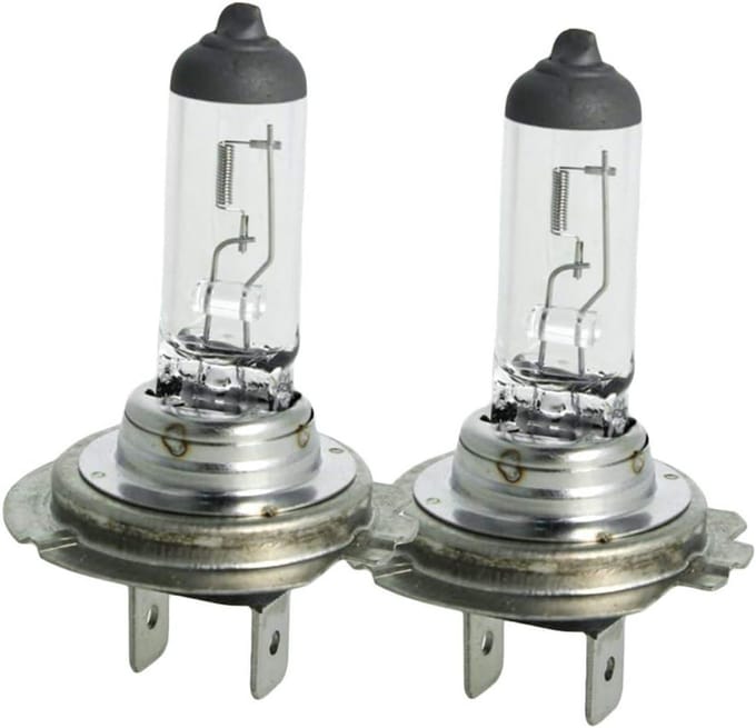 2 stuks 12V-autolampen, dimlicht, grootlicht, mistlampen enz. (H18 12V 65W PY26d-1)