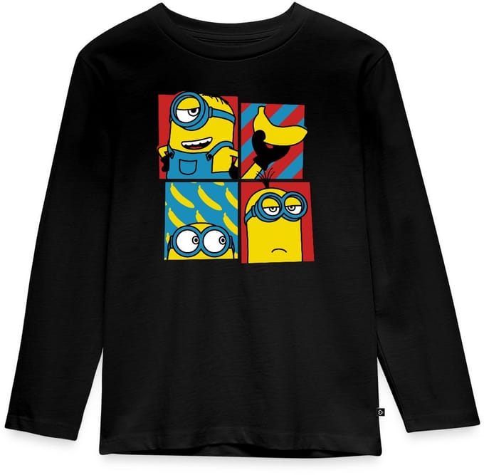 Minion Stuart Bob Kevin Humor Premium T-Shirt Kinderen