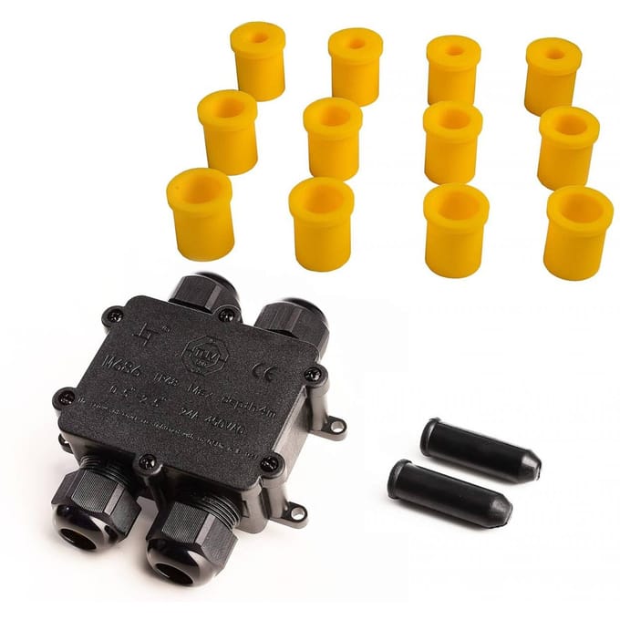 Deko-Light Outdoor-Multi-4-voudig-verdeler voor 2-4 kabel