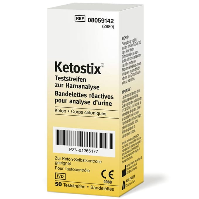 Ketostix - 50 stuks - Ketoseteststrip