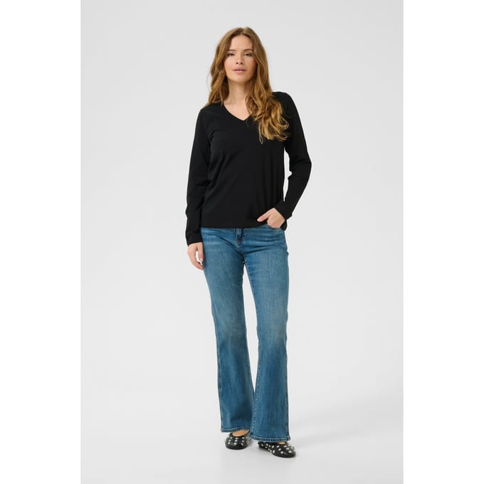 Dames-T-shirt met lange mouwen CULTURE CUbase Gith