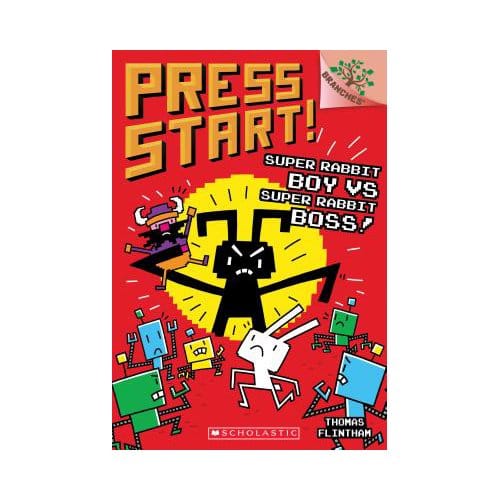 Super Rabbit Boy Vs. Super Rabbit Boss!: A Branches Book (Press Start! #4) - Thomas Flintham