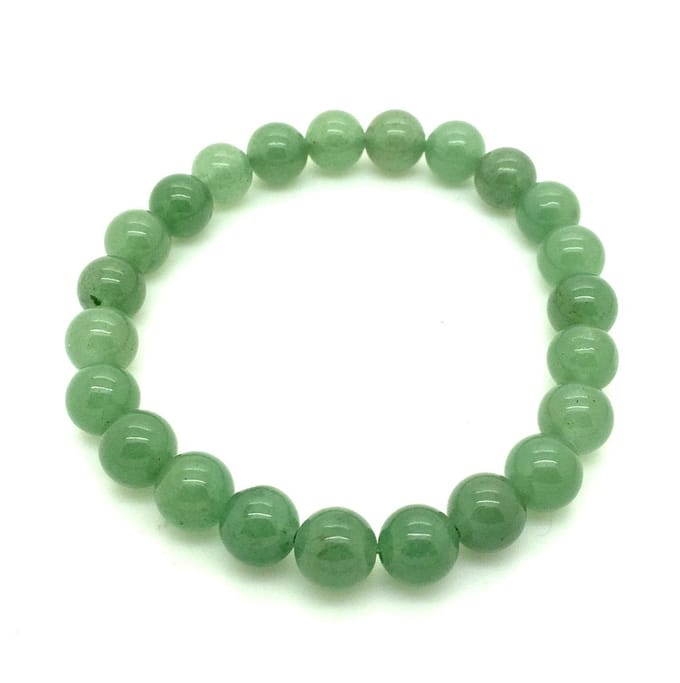 Aventurijn armband 8 mm maat 18