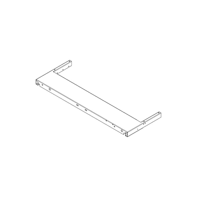 AEG schuif, set, uitrekbaar, black matt559x205x25 140265349013