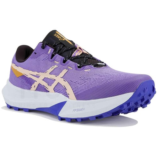 ASICS Fuji Lite 6 - Dames Hardloopschoenen - Amethyst Abrikoos Crush - 38