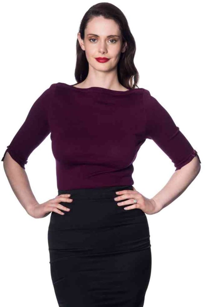 Dancing Days - ADDICTED Longsleeve top - 2XL - Paars