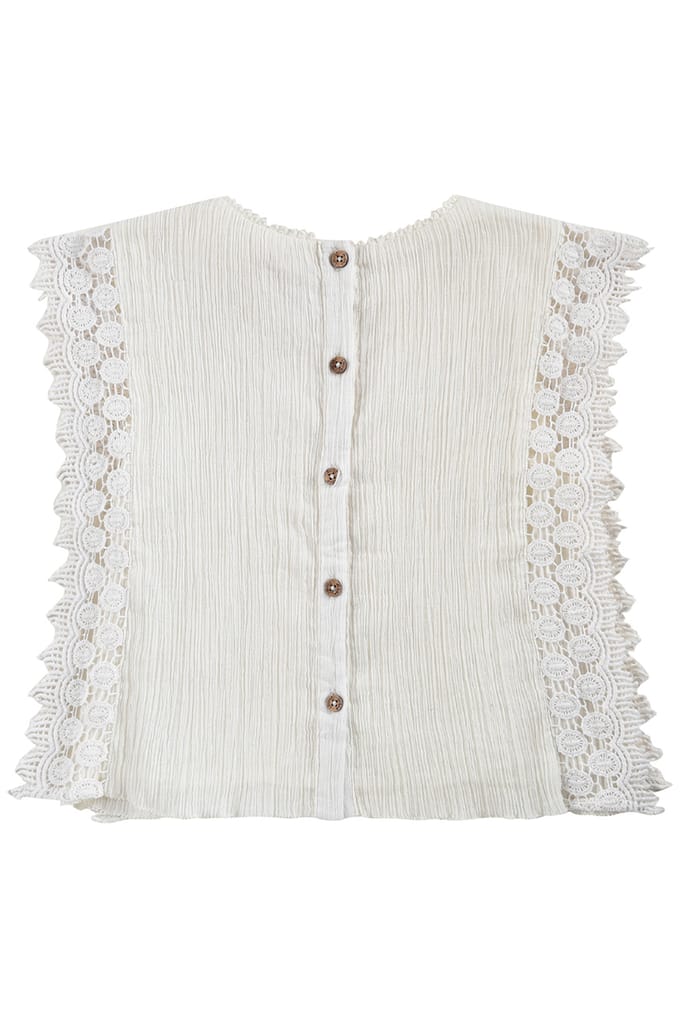 Louise Misha Blouse Adolio Off White Größe: 6M | Hemden Outlet | kids | Weiß