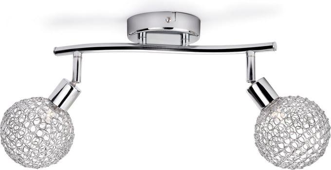 Philips NET Opbouwspot G9 2x Rond Lichtgrijs