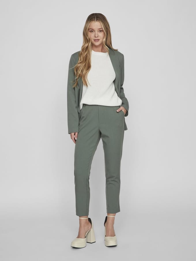 VILA - VIVARONE HW SLIM PANT - NOOS - Dames - Leggings