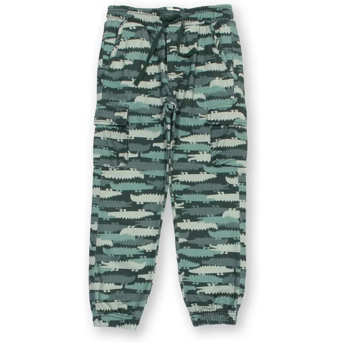 Cargo broek voor kinderen Kite Croc Camo