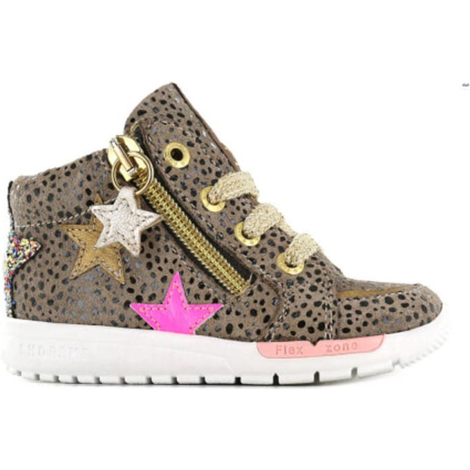 Shoesme Runflex sneakers bruin - Maat 22