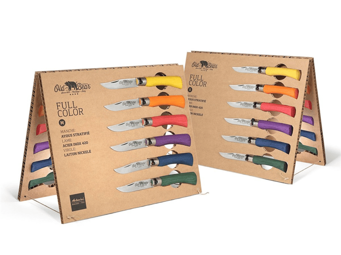 Old Bear Display Classical Kleurmix – 12 stuks