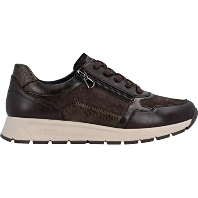 Remonte Sneakers bruin Synthetisch - Dames - Maat 44