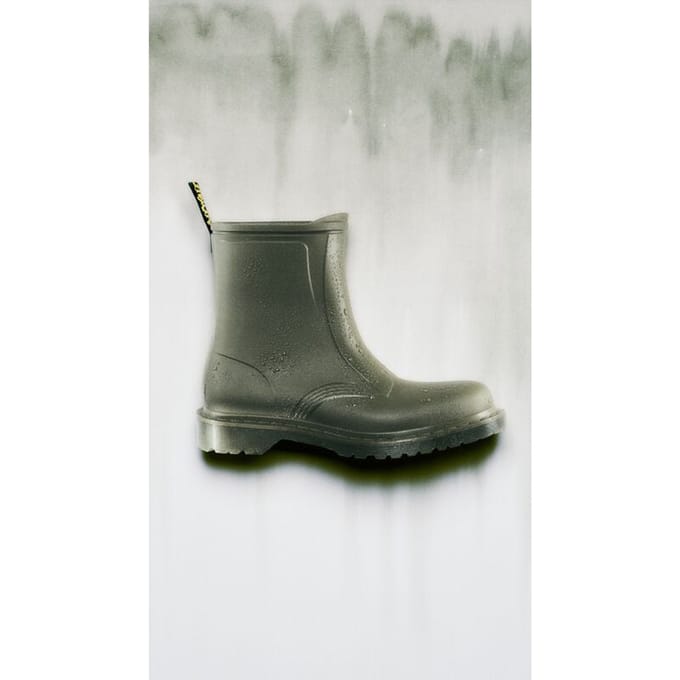 Dr. Martens Rubberen laarzen - 1460 Rain -DMs Olive PVC - EU36 tot EU46 - olijf