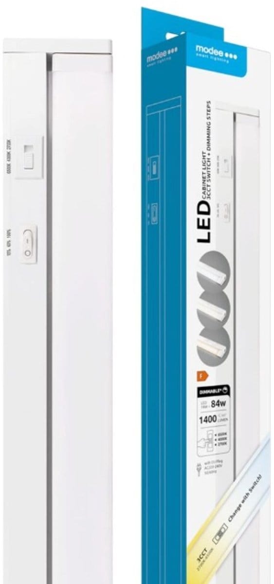Modee LED Kastverlichting 4.5W - 360lm - Instelbare Lichtkleur - 360mm - Dimbaar - Met Schakelaar - 1 stuk