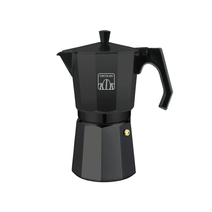 Cecotec Cafetera italiana Cafetera Italiana Cumbia Mokclassic 1200 Black