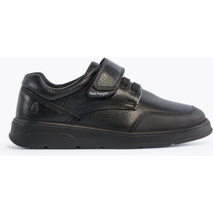 ROWAN Jongens Leren School schoenen Zwart
