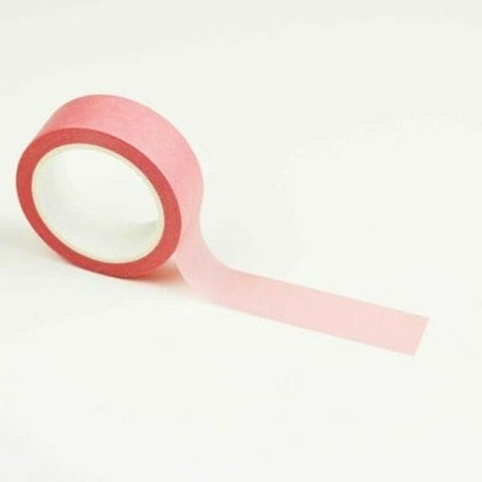 Washi tape - Effen - All soft pink - 15mm