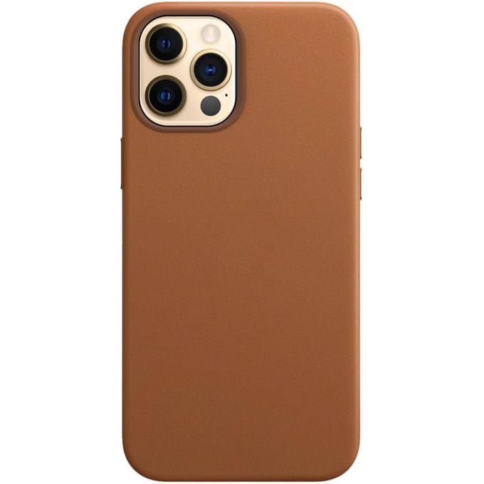 iPhone 12 Pro Max MagSafe Leren hoesje - Bruin