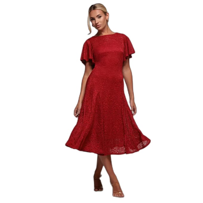 Damesjurk Goddiva Lace A-Line