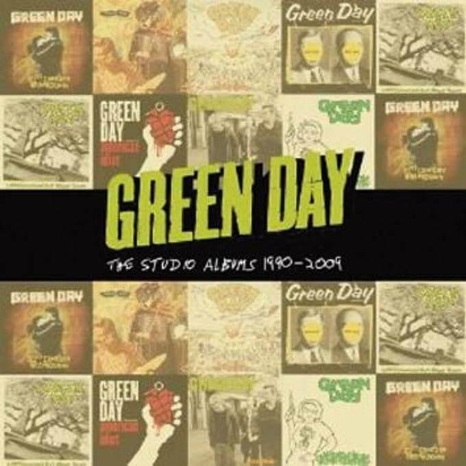 Green Day CD - Studio albums 1990-2009 - voor Geen - standaard