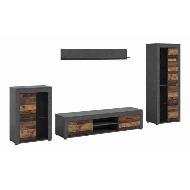 Jam Living Combinatie Oud Hout NB Matera NB - 35x169x310cm
