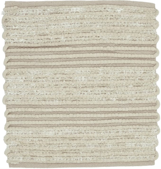Heckettlane Douchemat Solange - Off-White - 60x60 - Antislip - Wasbaar