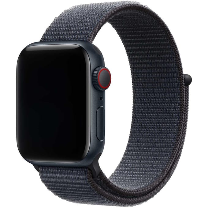2+1 | Apple Watch Bandje Flyne - Geweven - Nylon - Inkt