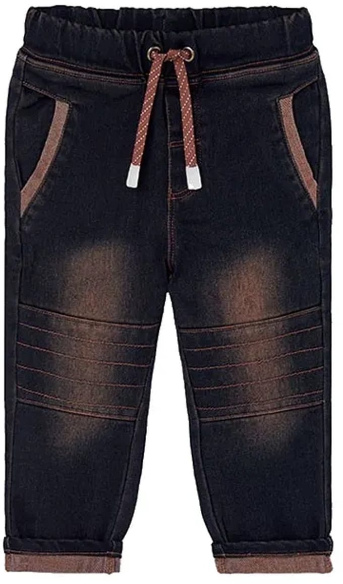 Boboli Denim Knit Broek Bruin,Zwart 3 Years Kinderen